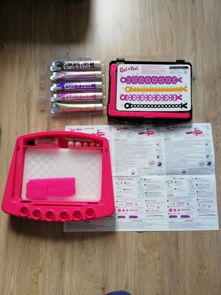 Jouet créateur de mode "gel a peel", Enlèvement ou Envoi, Neuf, Bricolage