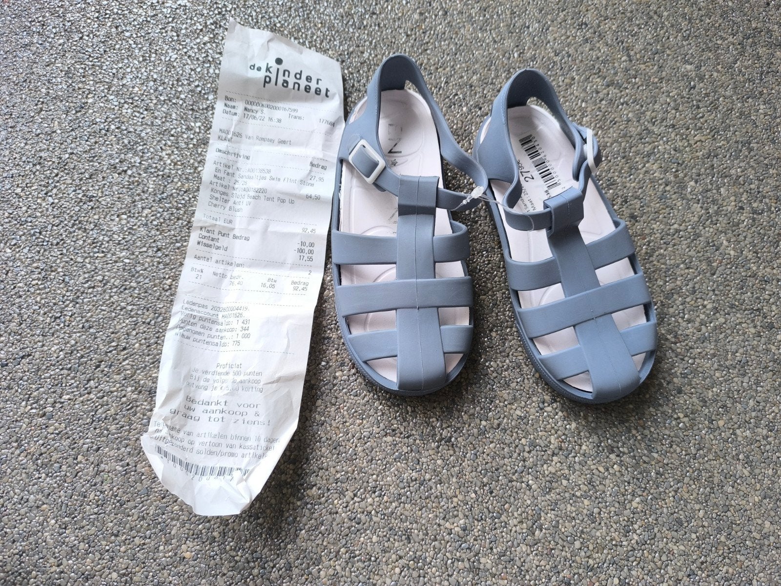 nieuwe water sandalen maat 25-26 enfant, Infant, Jongetje of Meisje, Overige typen, Nieuw