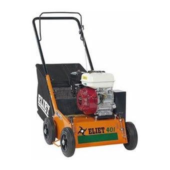 Eliet E 401 Benzine VerticuteerderHondamotor + opvangzak, Ophalen, Zo goed als nieuw, Benzine, Eliet