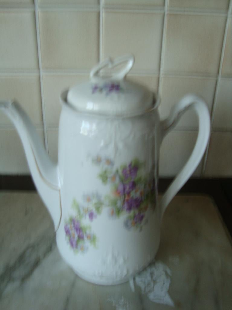 Art Nouveau koffiepot., Enlèvement
