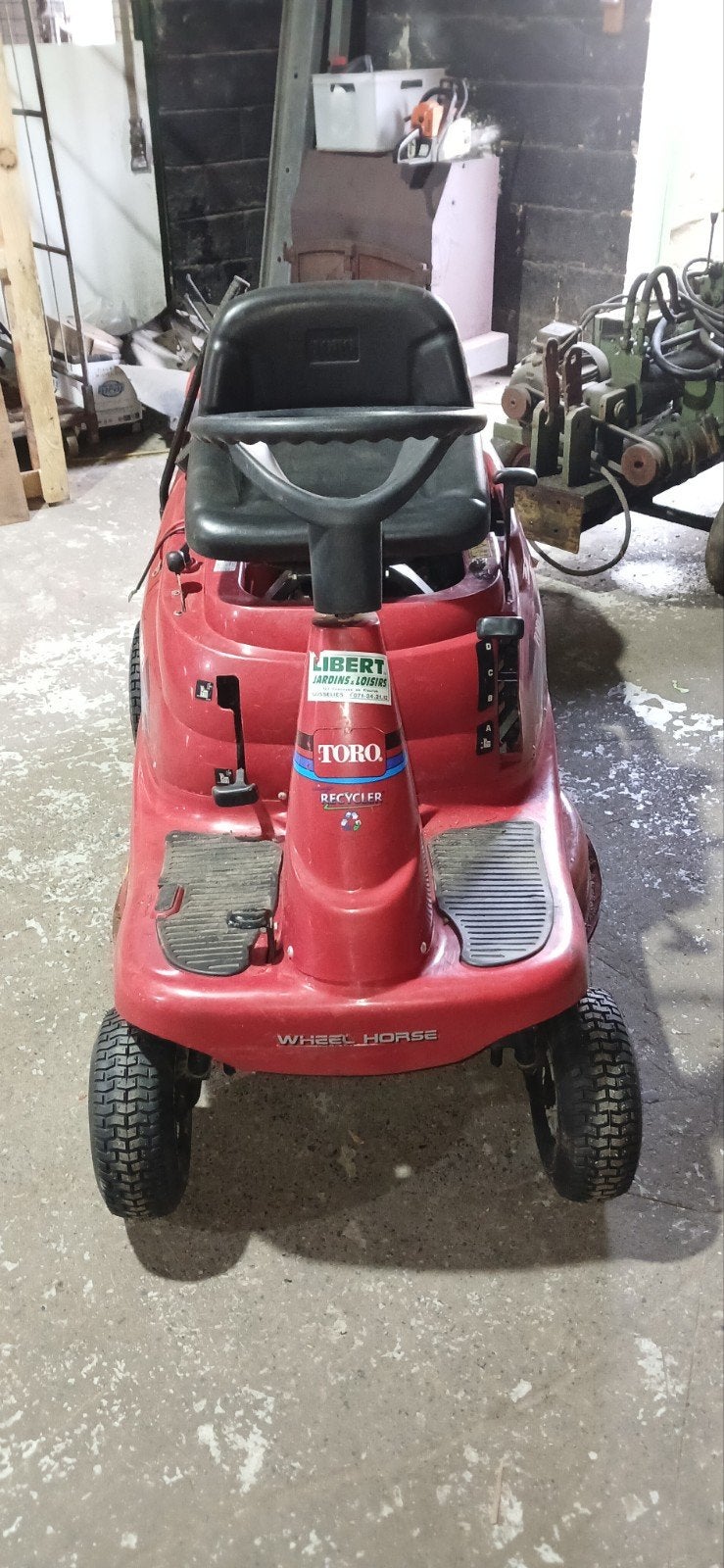 Tracteur tondeuse toro 13hp, Enlèvement, Utilisé