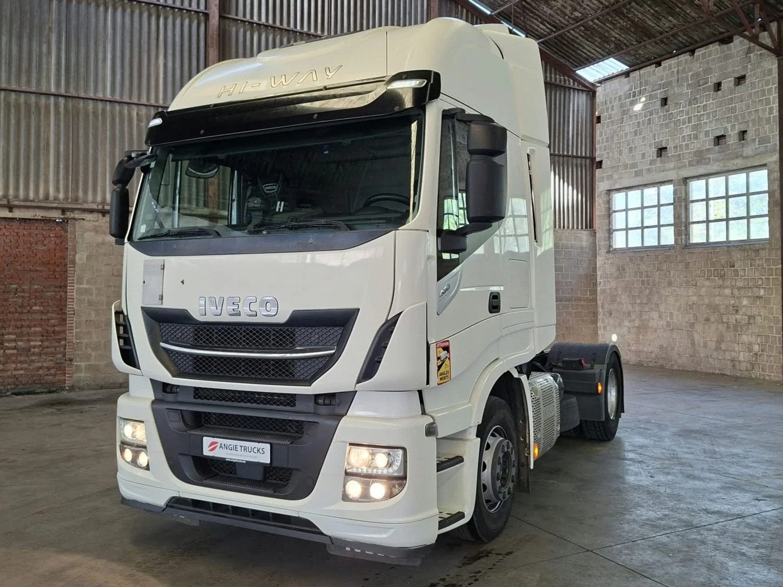 Iveco S-WAY 460 AS440ST/P 460 | Euro 6 | 2018 | 4x2 | 503821, Auto's, Automaat, Achterwielaandrijving, 338 kW, Wit