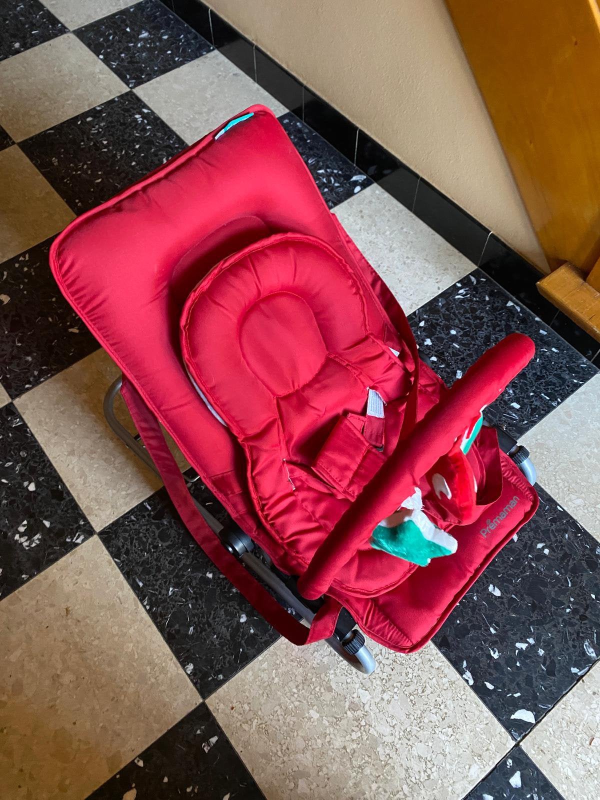 Prémaman baby-wipper met speelboog, Kinderen en Baby's, Ophalen of Verzenden, Zo goed als nieuw