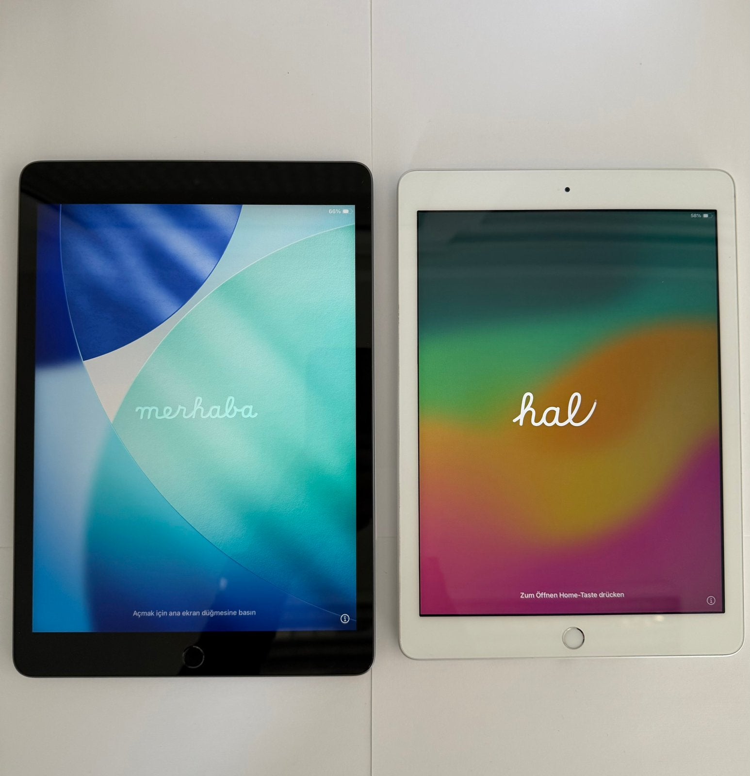 iPad 9 64 GB Wi-Fi – batterij 95% + gratis iPad 6, Computers en Software, Apple iPad, Zo goed als nieuw, Wi-Fi, Ophalen