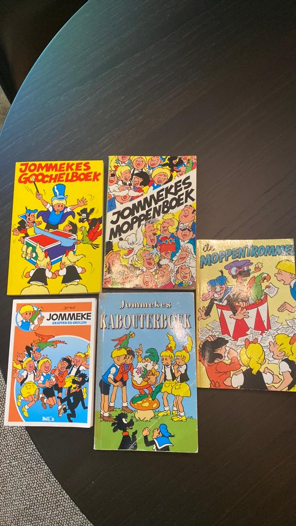 Jommeke moppenboek, Ophalen, Zo goed als nieuw