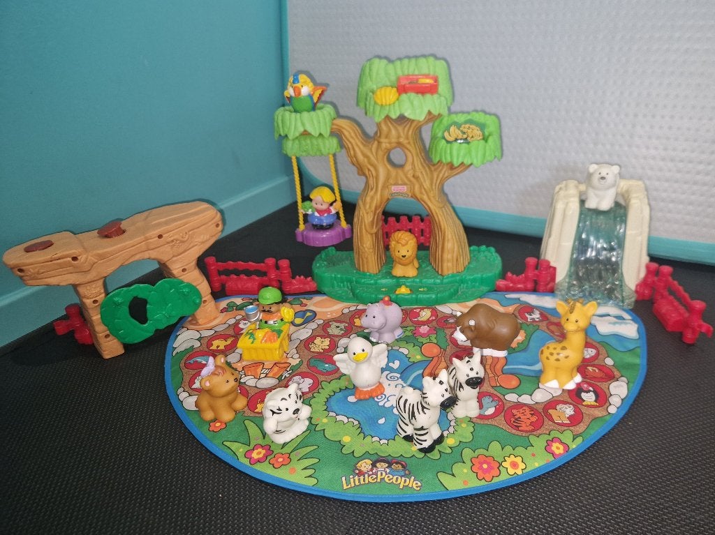 Little People dierentuin, Kinderen en Baby's, Speelgoed | Fisher-Price, Ophalen of Verzenden, Gebruikt, Met geluid