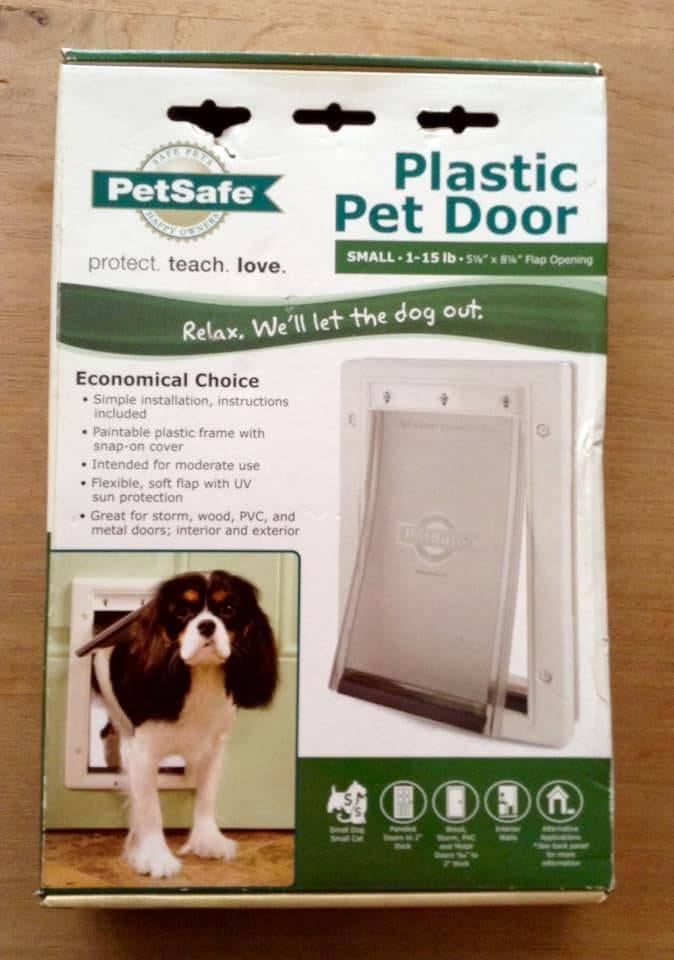 Petsafe kunststof hondenluik klein, Dieren en Toebehoren, Ophalen of Verzenden, Nieuw