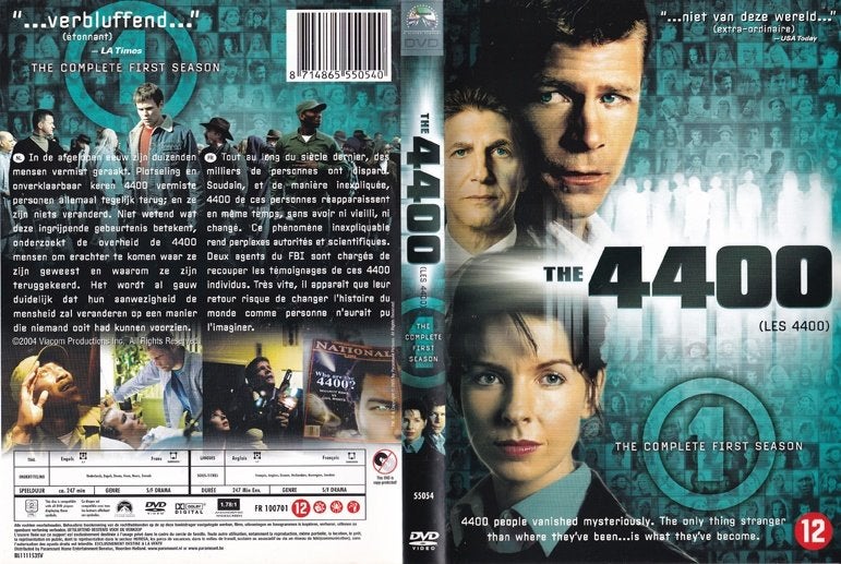 The 4400 saison 1, Enlèvement ou Envoi, Anglais, Science-Fiction, Comme neuf