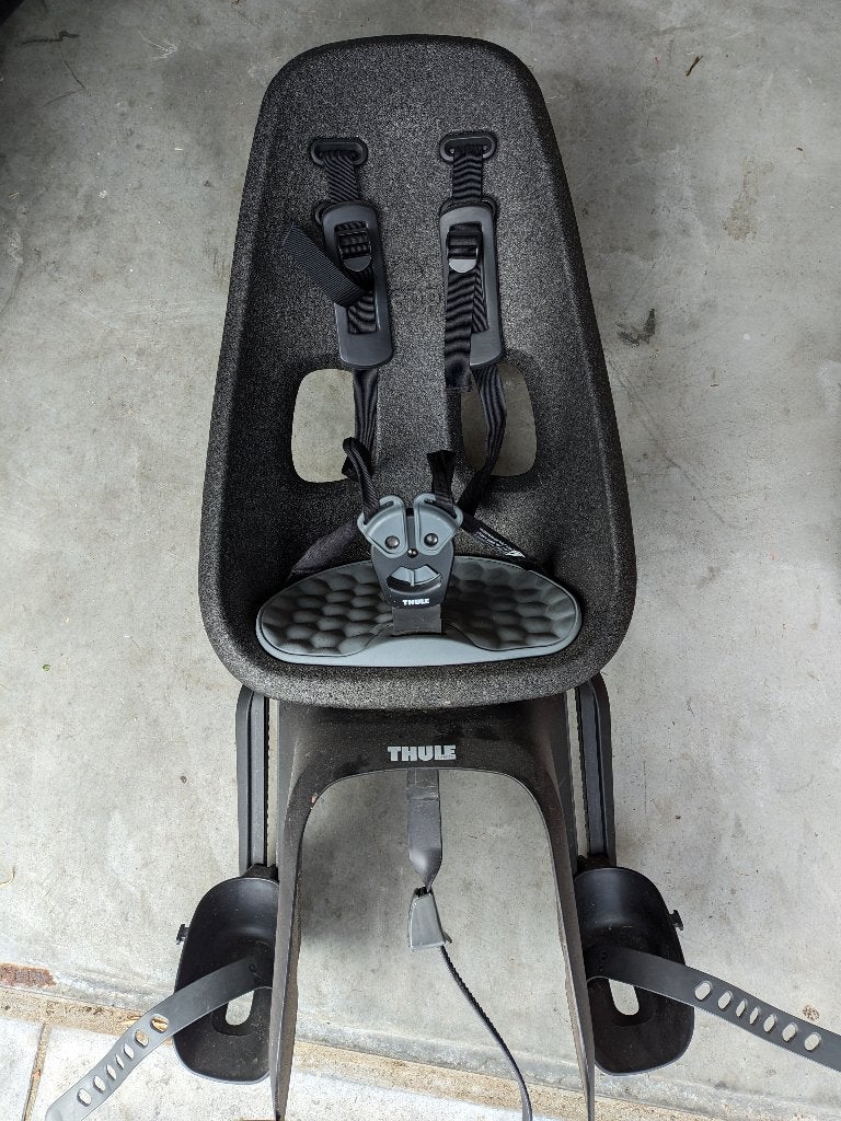Siège vélo enfant- Thule Yepp, Vélos & Vélomoteurs, Enlèvement, Comme neuf, Siège arrière, YEPP/THULE