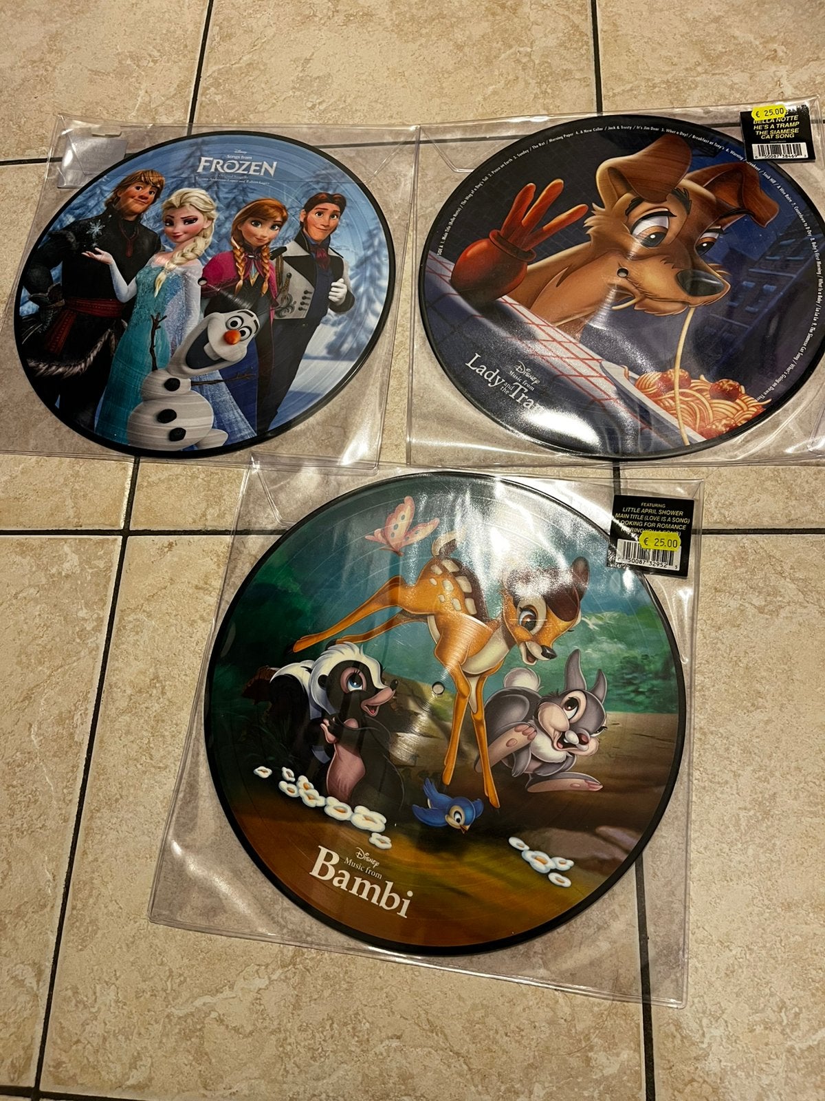 Vinylplaten Disney, Ophalen, Zo goed als nieuw