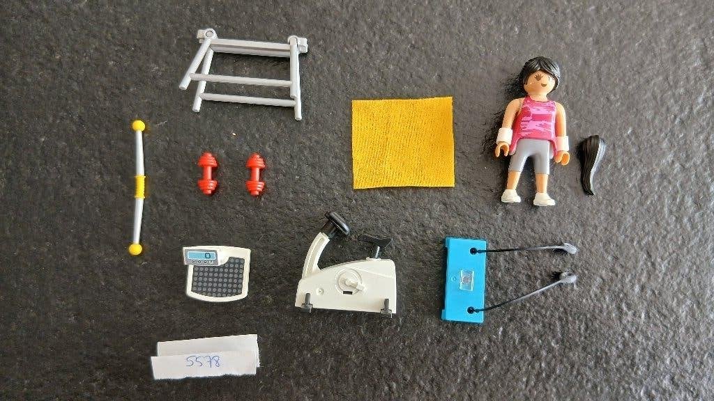Playmobil 5578 Fitnessruimte, Kinderen en Baby's, Ophalen of Verzenden, Zo goed als nieuw, Complete set