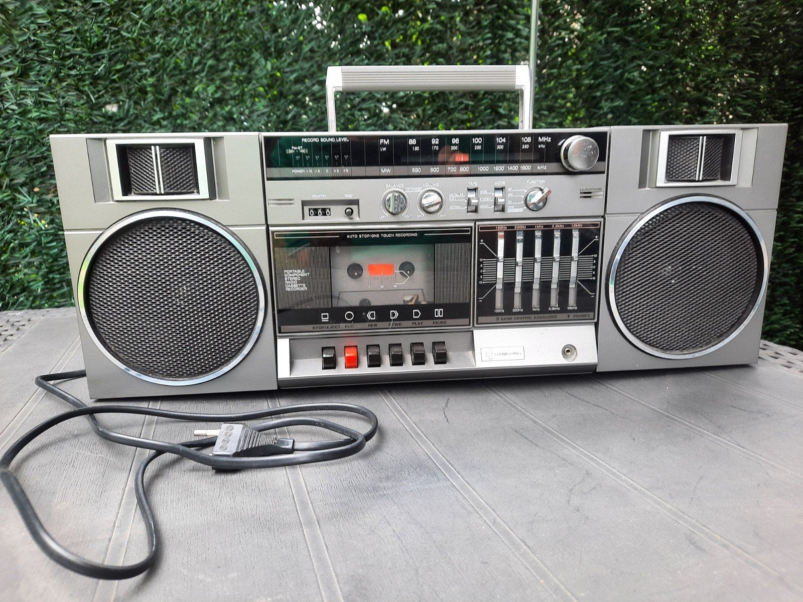Vintage Samsung stereo - radio  P-42L, Enlèvement, Utilisé, Radio