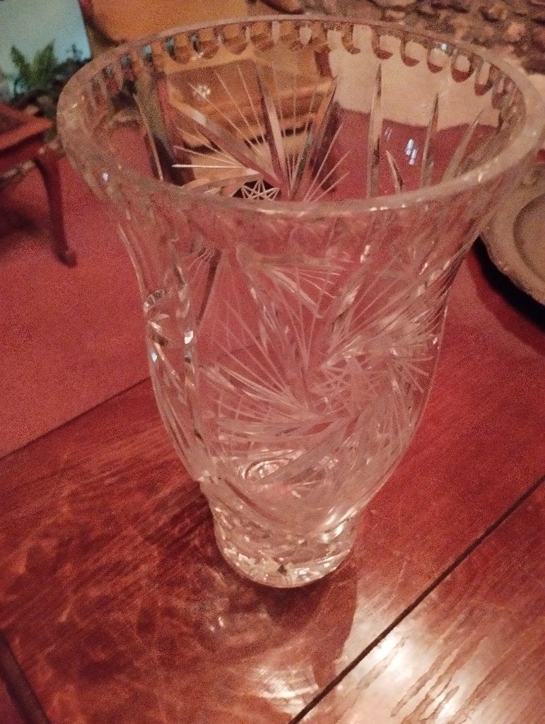 Vase en cristal., Antiquités & Art, Enlèvement