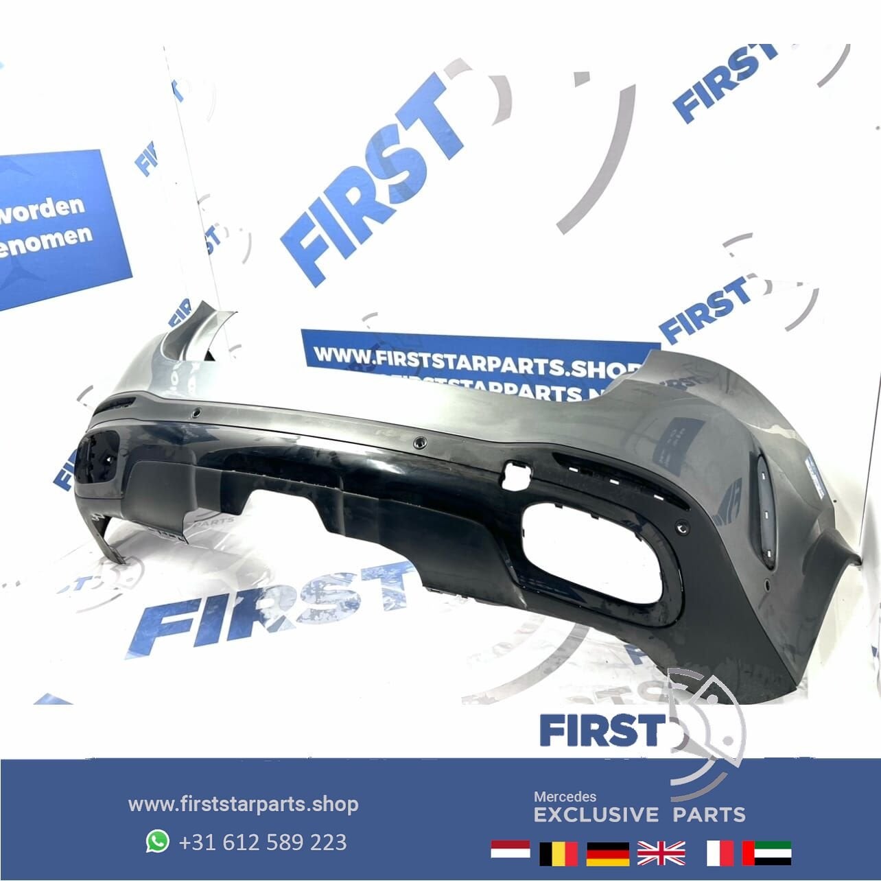 A1678851103 W167 V167 GLE 43 53 AMG ACHTERBUMPER GLE43 GLE53, Arrière, Utilisé, -, -