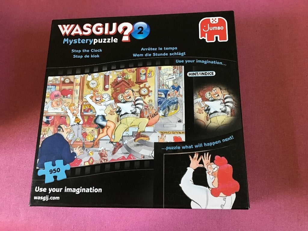 Puzzel wasgij, Ophalen of Verzenden, 500 t/m 1500 stukjes, Gebruikt, Legpuzzel