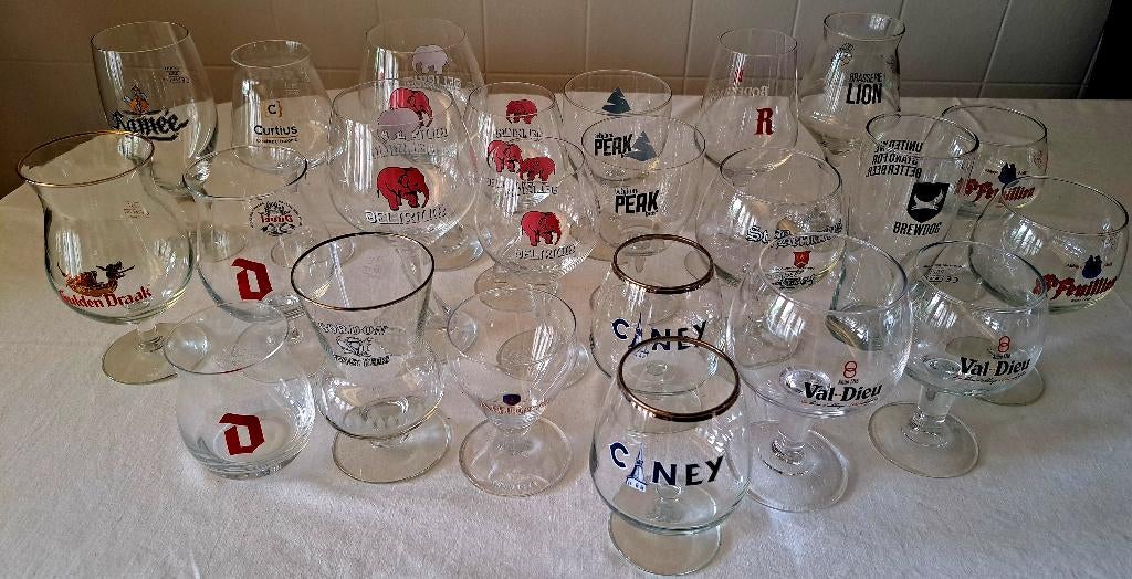 Verres à bière à l'unité (vrac), Ophalen, Nieuw, Bierglas