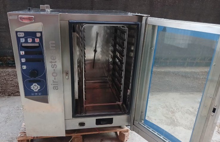 Electrolux air-o-steam AOS101E combi-oven 10x GN 1/1, Ophalen of Verzenden, Gebruikt, Ovens, Microgolfovens en Steamers