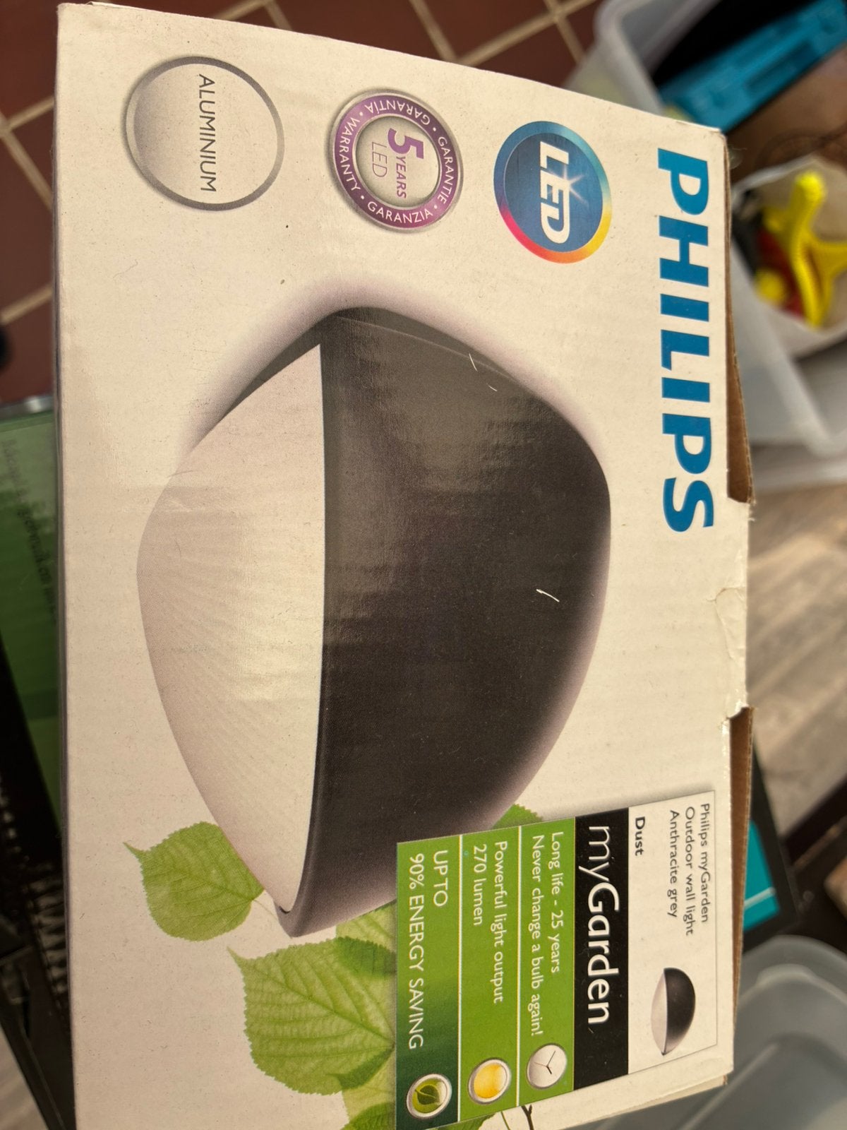 Philips buitenlamp, Synthétique, Enlèvement, Alimentation secteur, Appliques murales