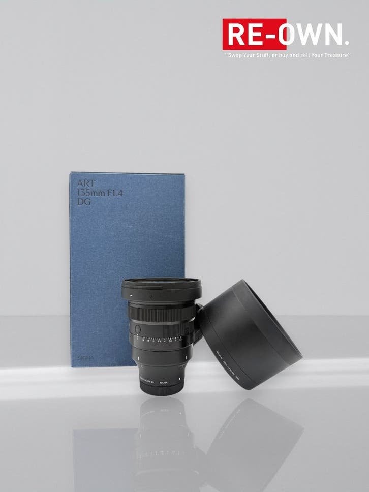 SIGMA 135MM F/1.4 DG ART | L-MOUNT | BTW | NIEUWSTAAT, Monture L, Sigma, Enlèvement ou Envoi, ,