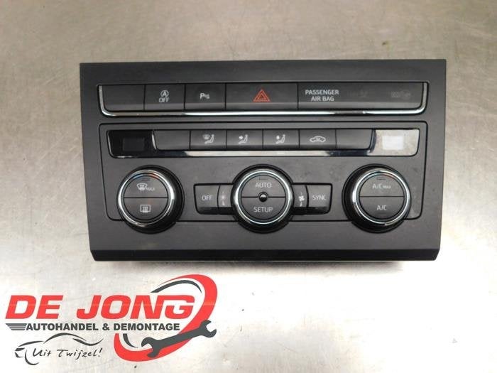 Panneau de commandes chauffage d'un Seat Leon, -, 3 mois de garantie, Utilisé, -
