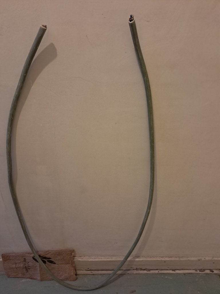 3 meter XGB brandbestrijdingskabel (5G10mm²)., Doe-het-zelf en Bouw, Elektriciteit en Kabels, Ophalen, Nieuw, Kabel of Snoer