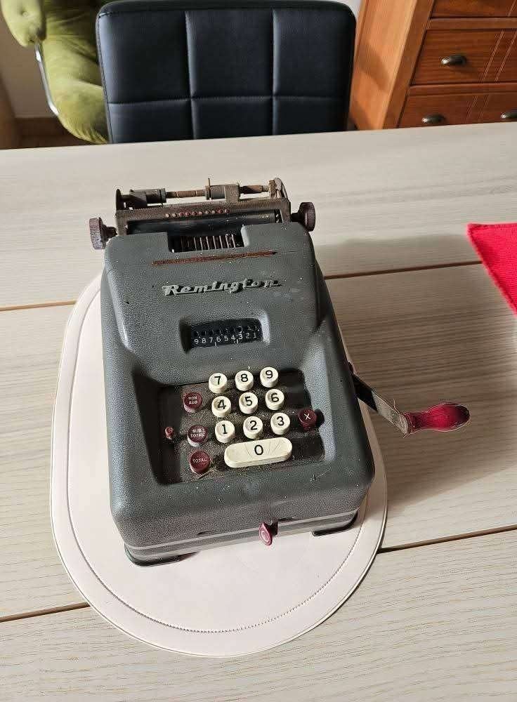 Machine à calculer, calculatrice Remington vintage, Diversen, Ophalen, Gebruikt