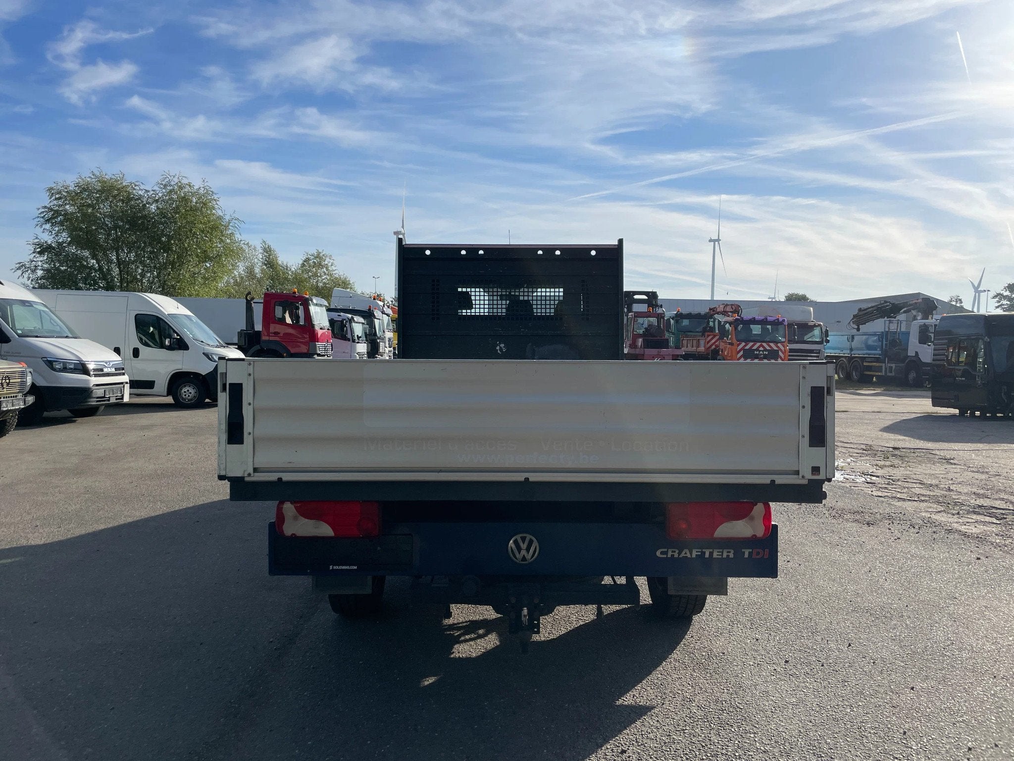 Volkswagen Crafter Open laadbak 160 PK, Autos, Euro 5, Achat, 120 kW, Diesel