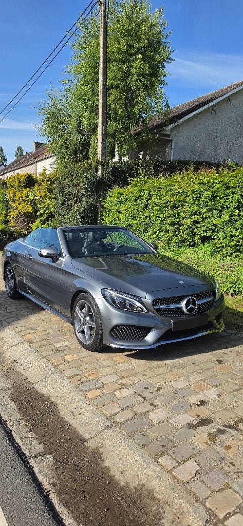 Mercedes c200 cabriolet, Autos, Mercedes-Benz, Particulier, Classe C, Essence, Euro 6, Cabriolet, 2 portes, Automatique, Argent ou Gris