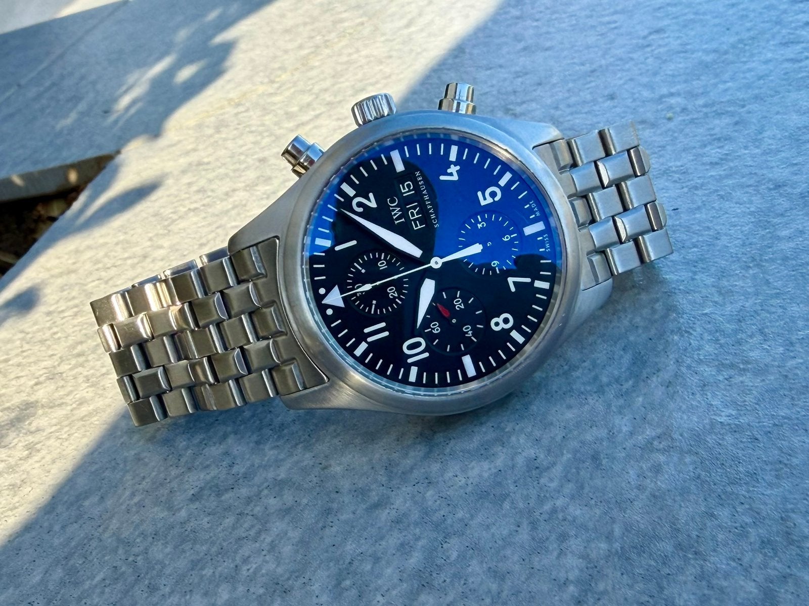 Montre IWC IW371704 automatic 100% authentique, Enlèvement ou Envoi, Comme neuf