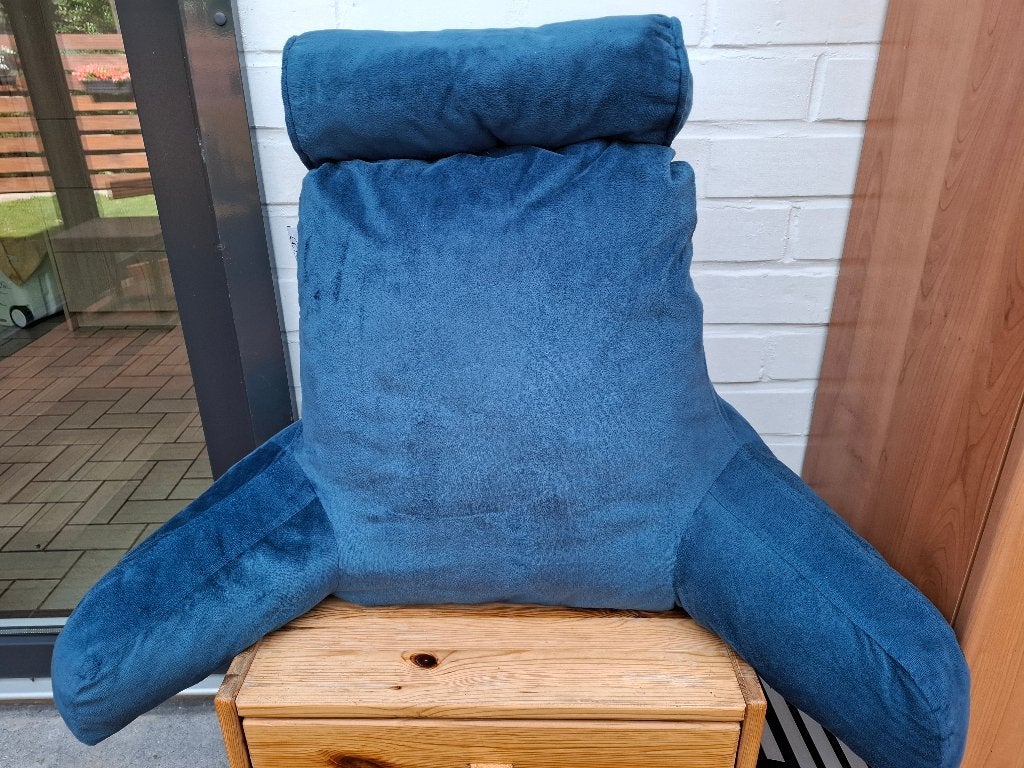 Oreiller de lecture ELLA, Maison & Meubles, Accessoires pour la Maison | Coussins, Utilisé, Coussin d'assise, Bleu, Autres formes