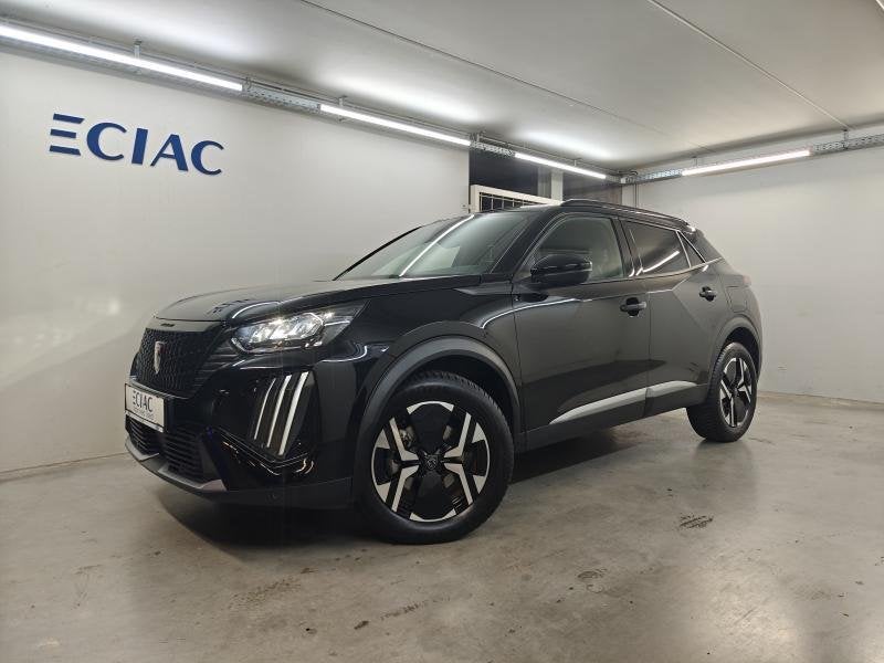 Peugeot 2008 1.2 Hybrid Allure - Garantie, Auto's, 1199 cc, Zwart, Bluetooth, Bedrijf