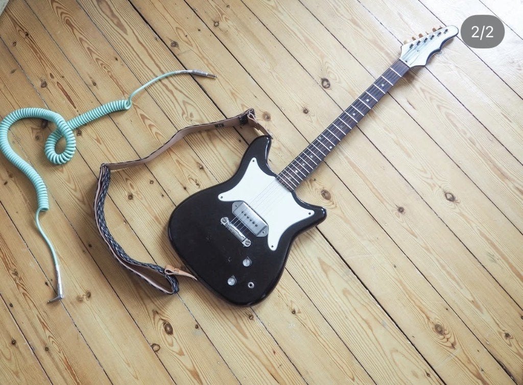 Zeldzame Epiphone Coronet „Batwing” uit 1966 (uitwisseling), Muziek en Instrumenten, Snaarinstrumenten | Gitaren | Elektrisch