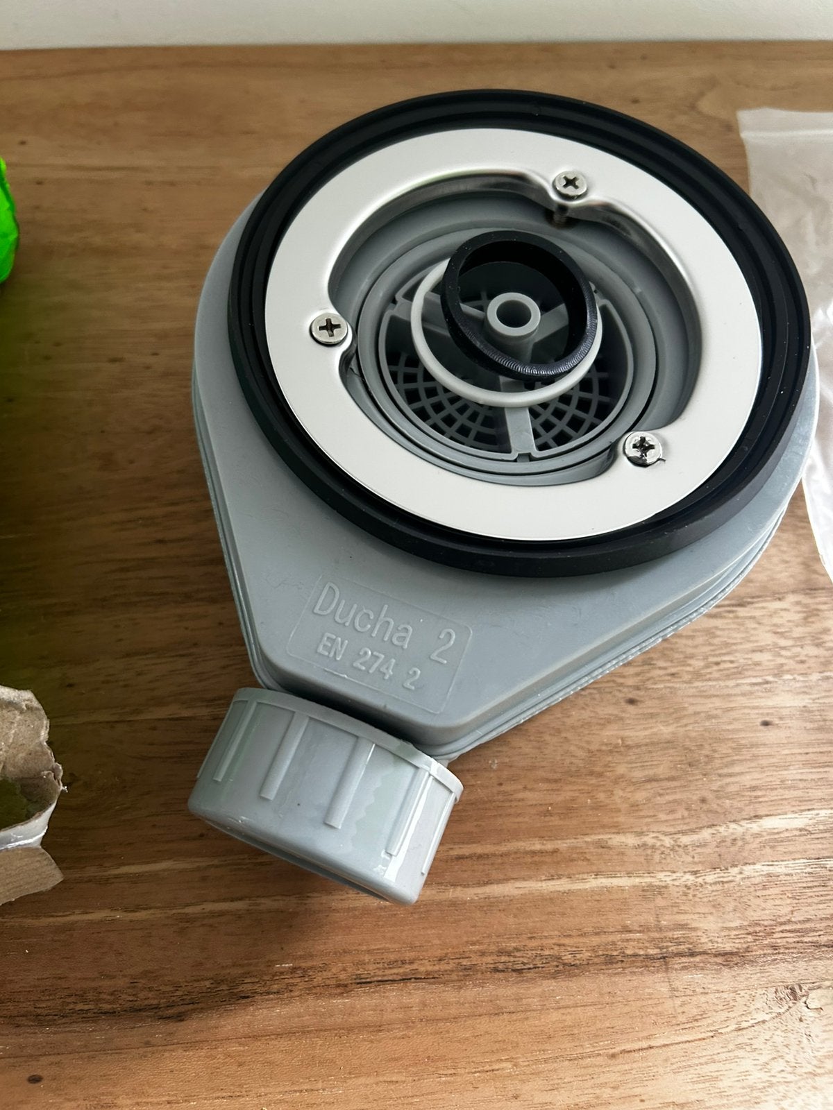 Bonde de douche horizontale pour receveur siphon Ø 90 MM, Bricolage & Construction, Enlèvement ou Envoi, Comme neuf