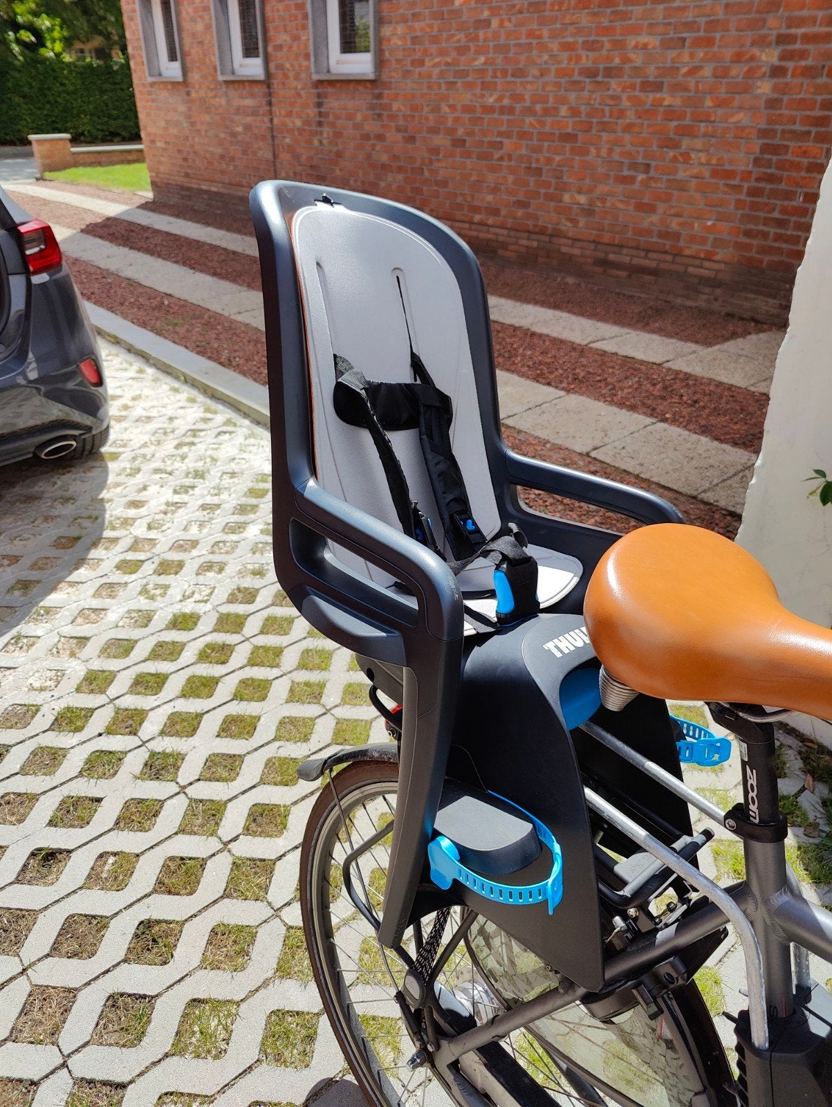 Thule RideAlong fietszitje, Ophalen, Achterzitje, Voetsteuntjes, 0 t/m 18 kg