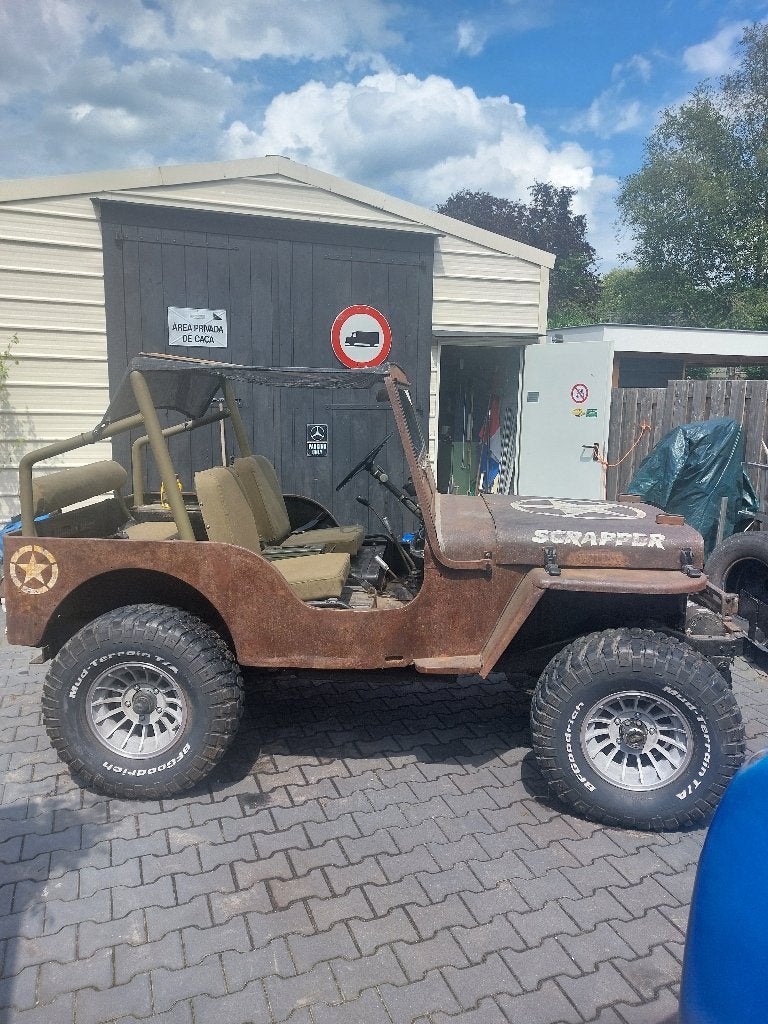 willys jeep cj3A, foto 2