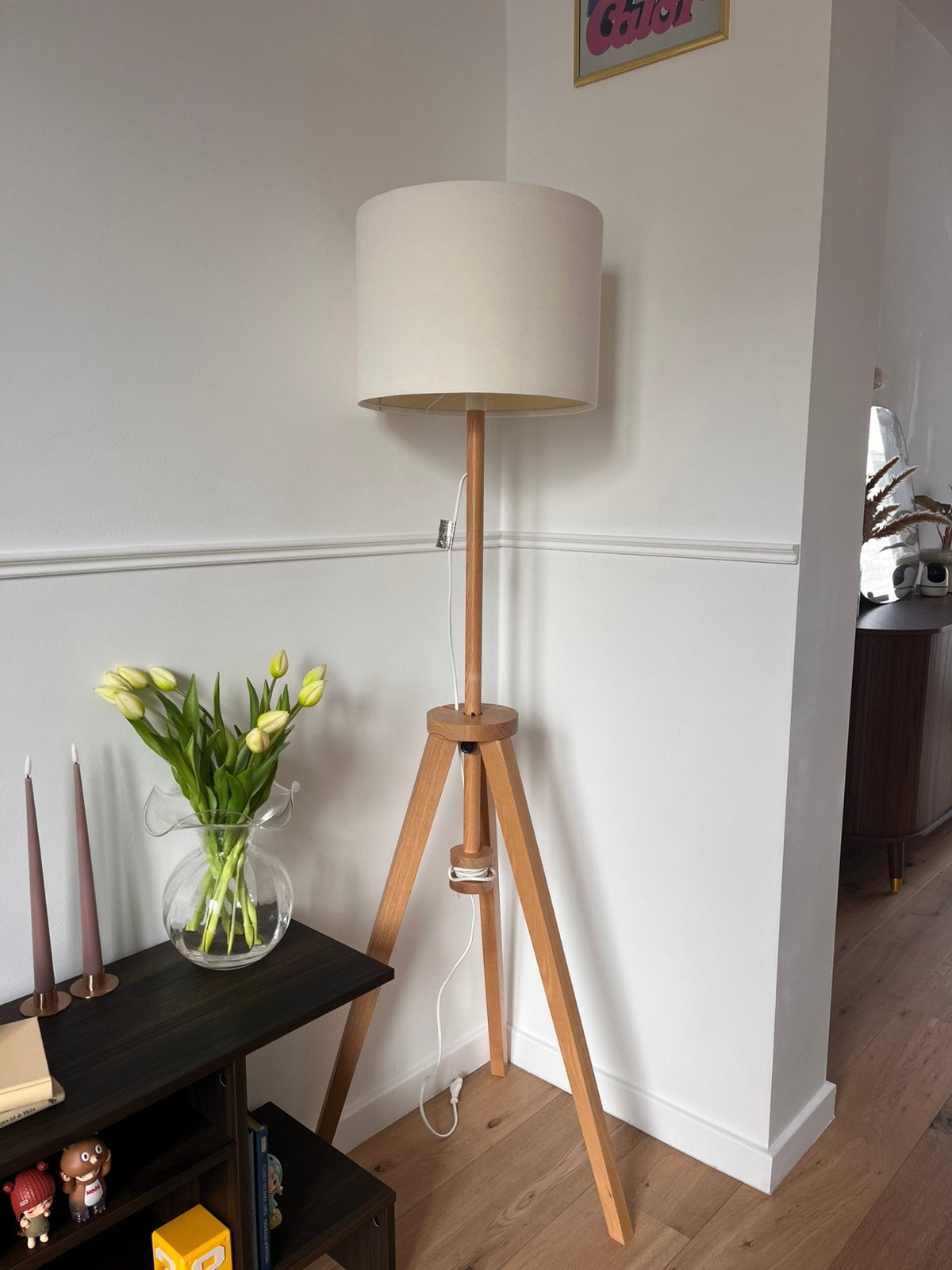 Ikea lamp, Ophalen, Zo goed als nieuw, Hout, 150 tot 200 cm