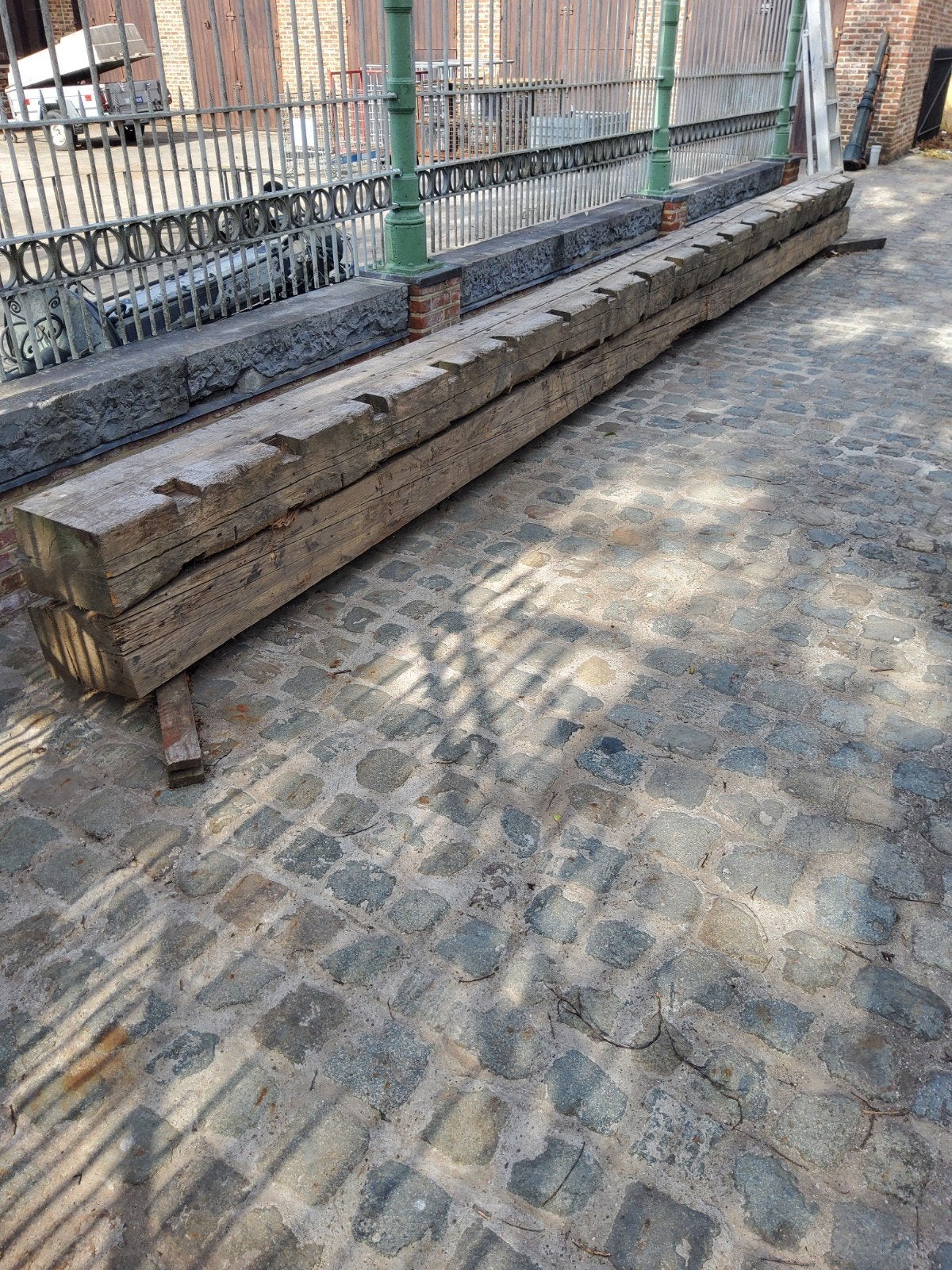 houten balken, Doe-het-zelf en Bouw, Hout en Planken, Ophalen
