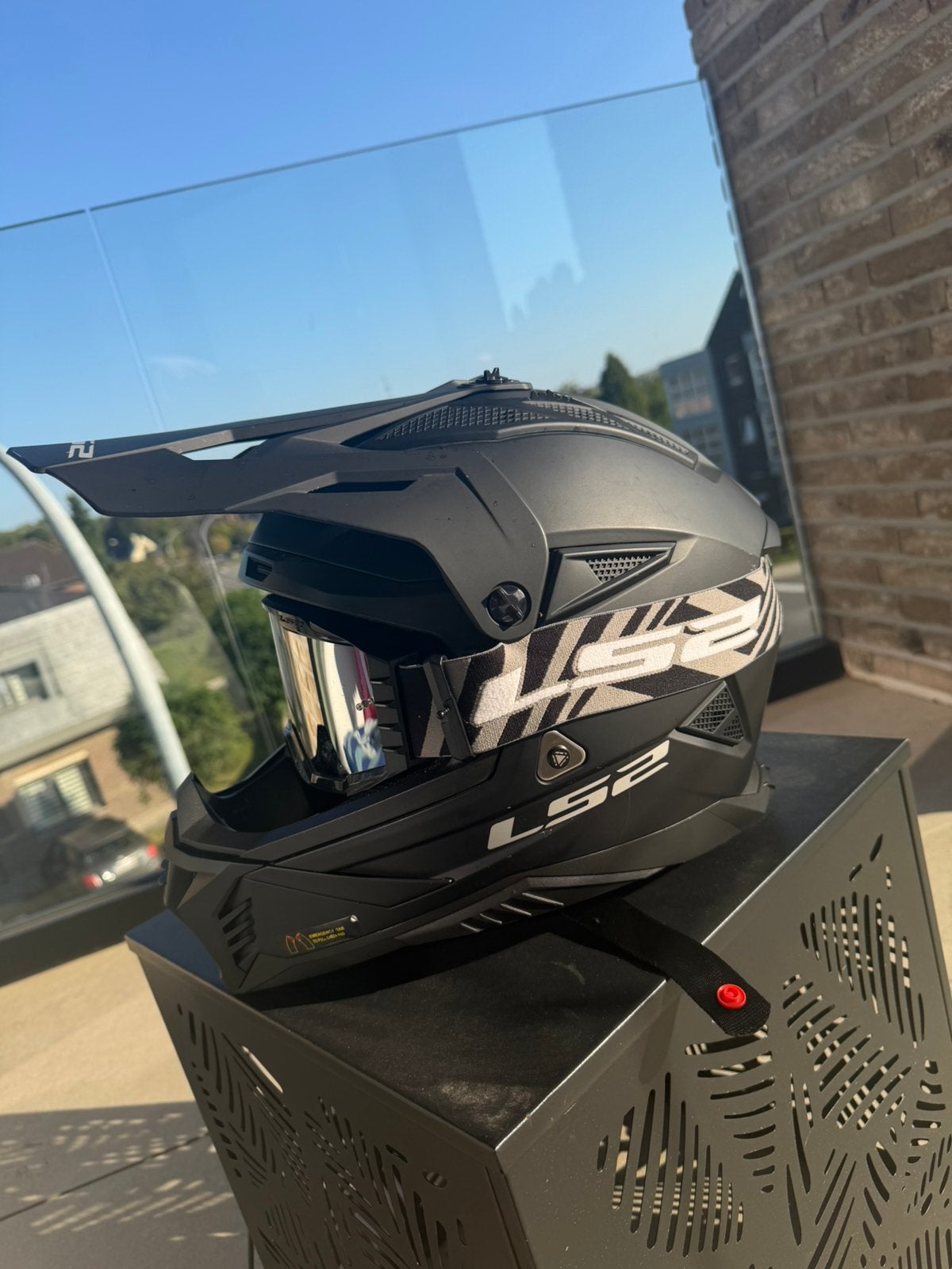 LS2 motor helm XL, Ophalen, XL