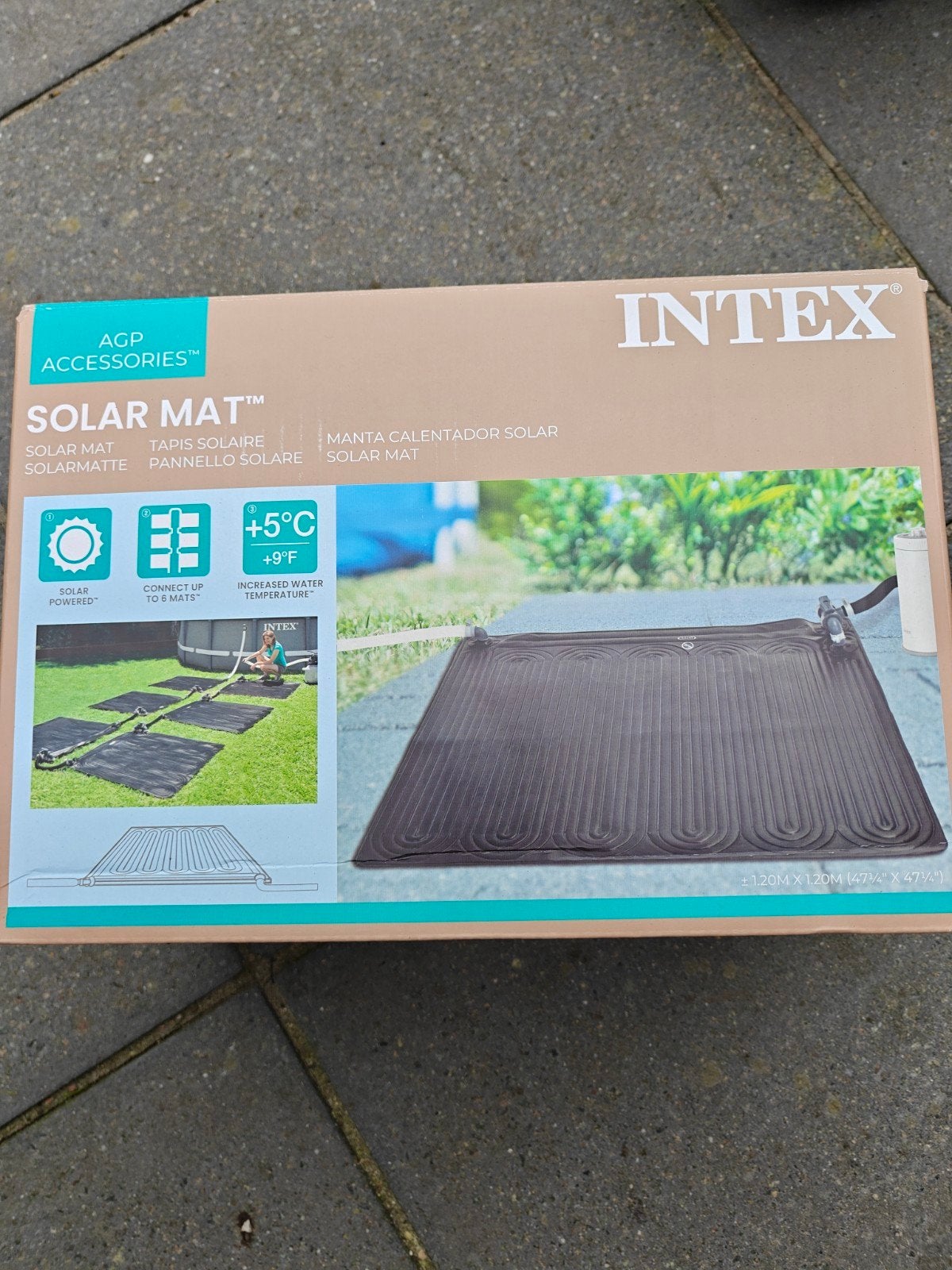 Intex solar mat, Jardin & Terrasse, Enlèvement, Neuf, Chauffage