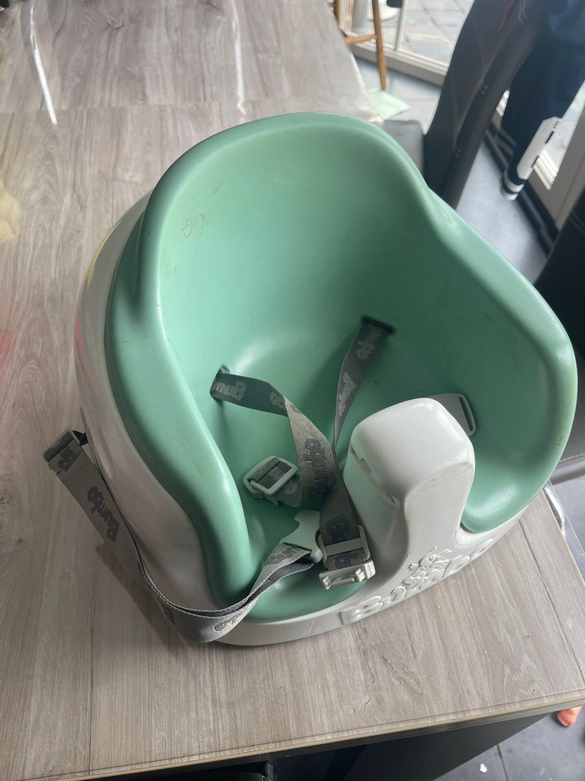 Bumbo zitje, Ophalen, Zo goed als nieuw