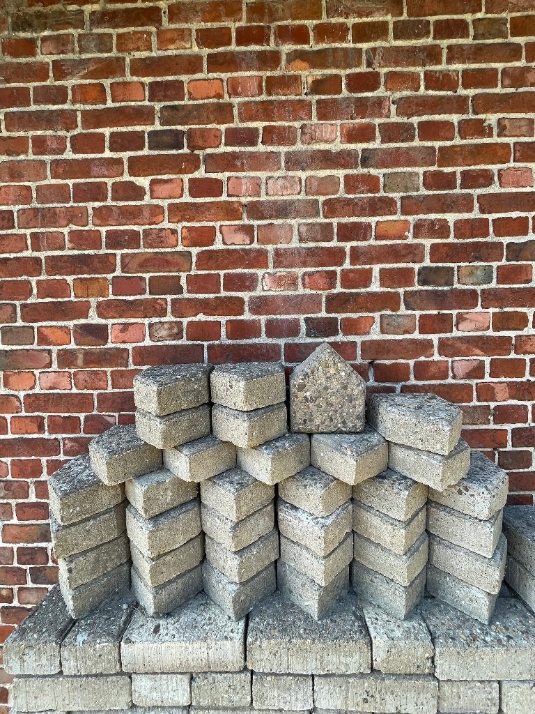 Beton klinkers, Tuin en Terras, Ophalen, Gebruikt, Beton, Klinkers