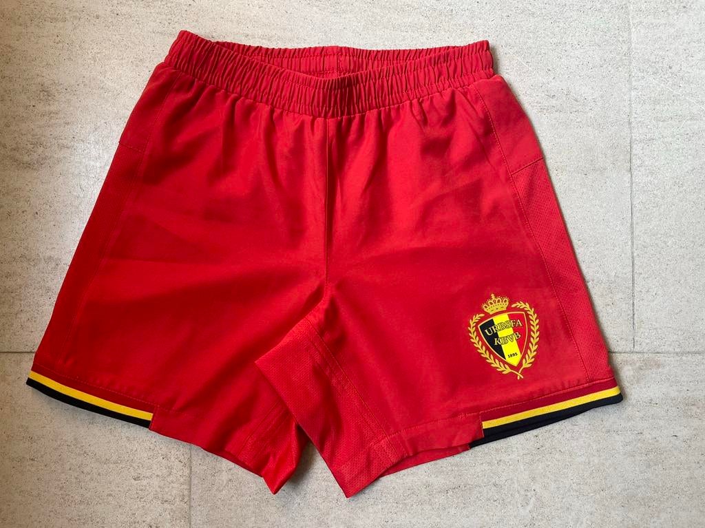 Voetbalshort Rode Duivels Burrda maat 140, Enlèvement ou Envoi, Neuf, Garçon, Vêtements de sport ou Maillots de bain