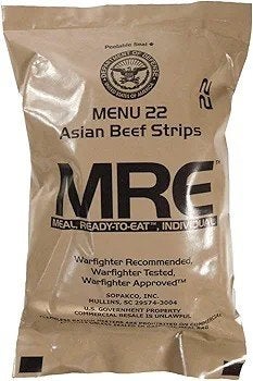 MRE USA noodpakket, Collections, Enlèvement ou Envoi