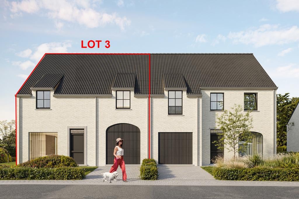 Nieuwbouwwoning in rustige, kindvriendelijke verkaveling, Immo, 200 tot 500 m², 30 kWh/m²/jaar, Brugge, 3 kamers