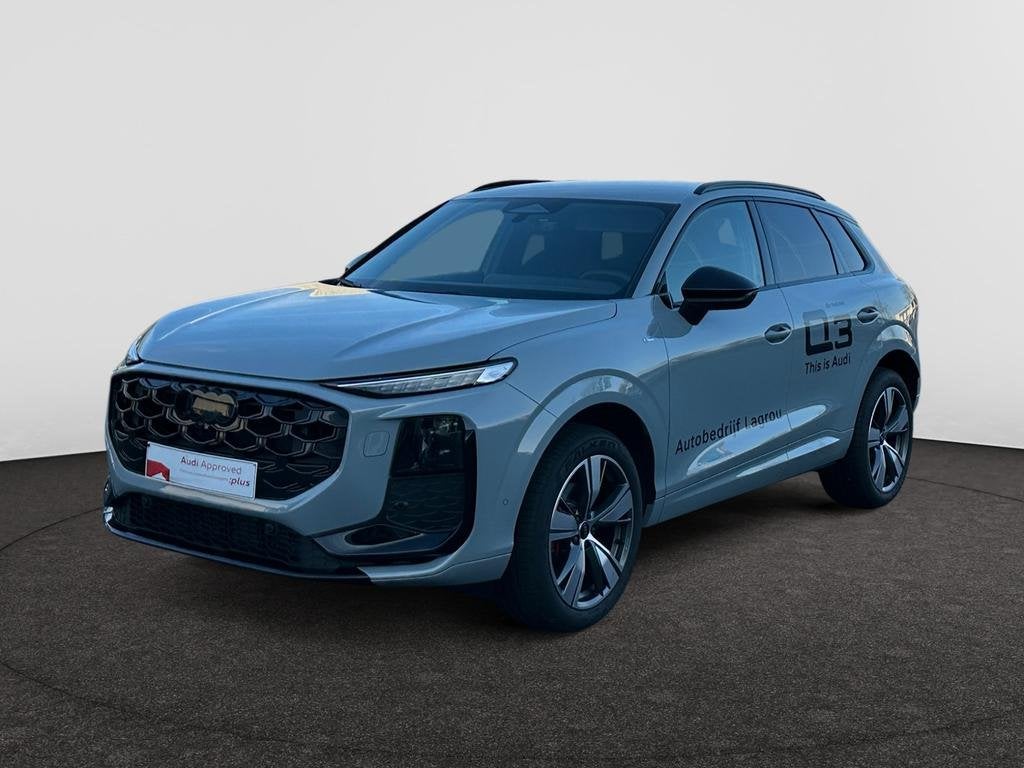 Audi Q3 SUV Q3 SUV 1.5 TFSI MHEV S line S tronic, Auto's, Audi, Automaat, SUV of Terreinwagen, Zilver of Grijs, https://public.car-pass.be/vhr/e1a368ad-f90e-4b89-8124-8faab42c8c83