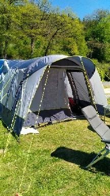 camping articel busvoortent, Caravanes & Camping, Auvents, Comme neuf, Autres marques, Enlèvement