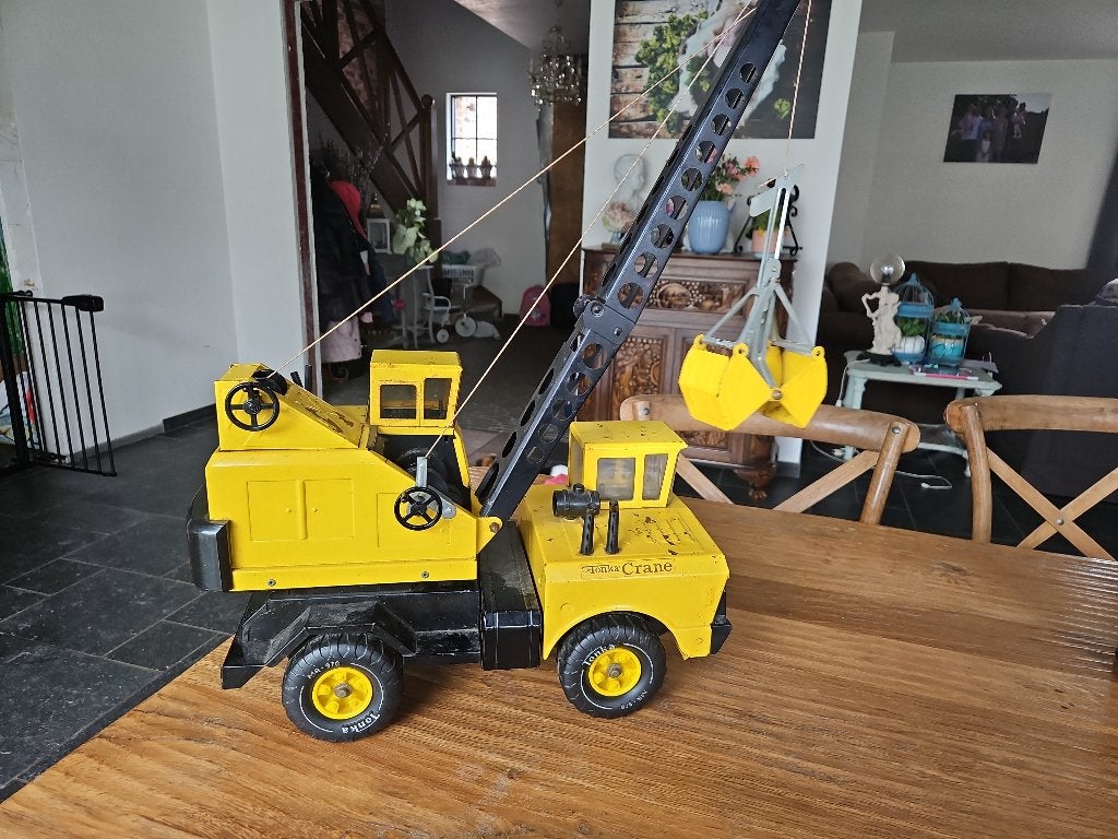 Tonka crane, Verzamelen, Ophalen of Verzenden, Gebruikt