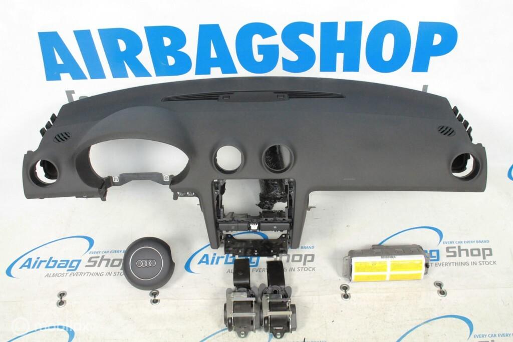 Airbag kit - Tableau de bord noir Audi A3 8P (2005-2012), Enlèvement ou Envoi, Utilisé