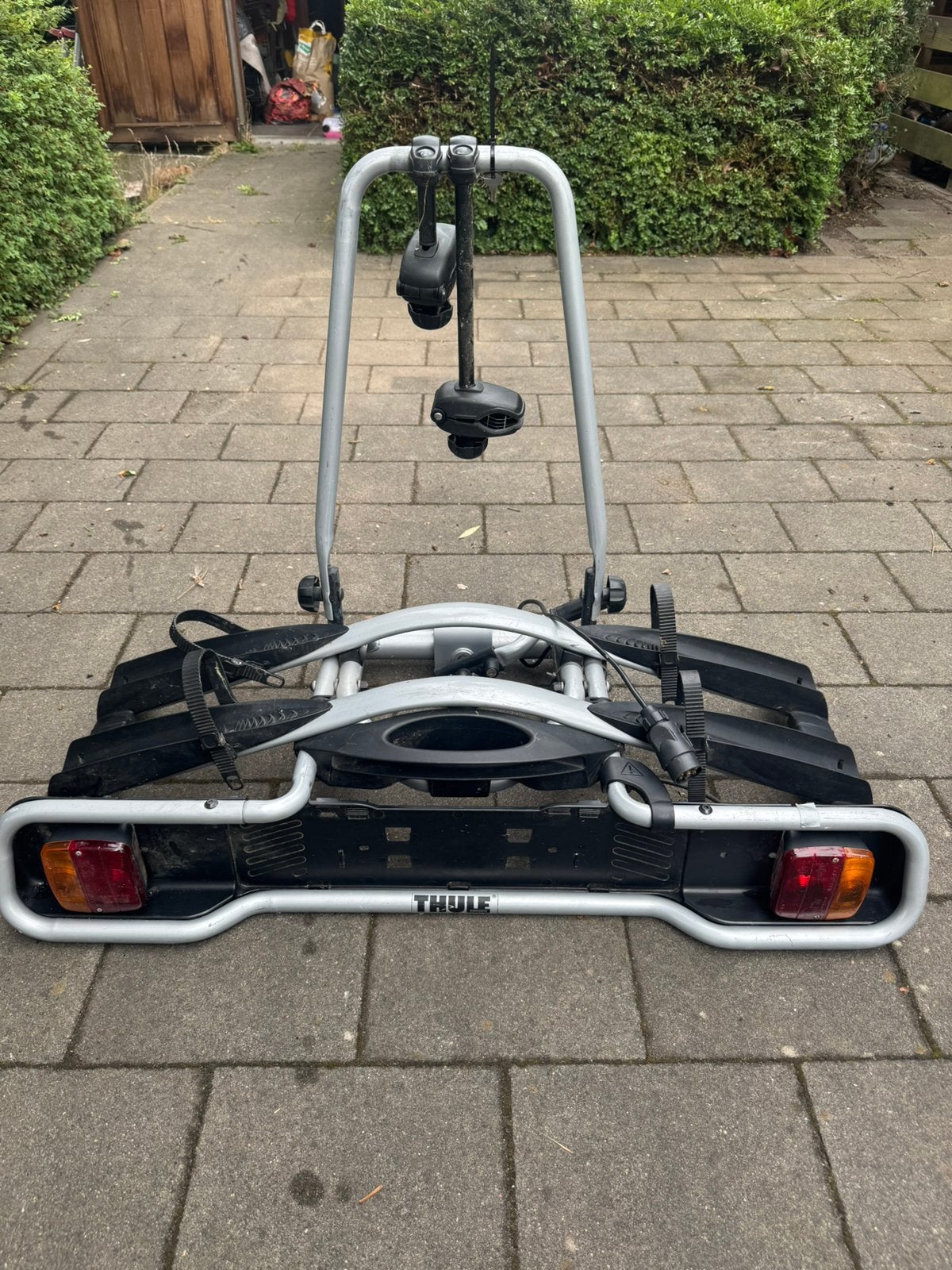 Thule fietsendrager, Auto diversen, Fietsendragers, Ophalen, 2 fietsen, Zo goed als nieuw, Trekhaakdrager