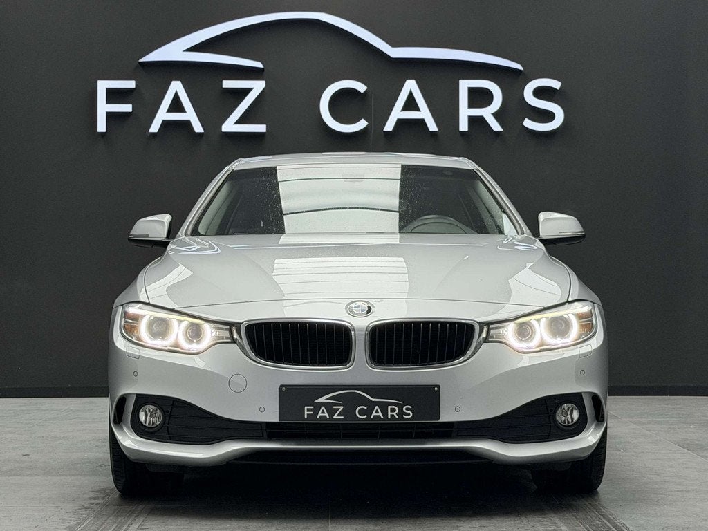 BMW 4 Serie 420 dXA Gran Coupé * CUIR + CAMÉRA + GPS + GAR, Autos, Cuir, Argent ou Gris, Achat, Entreprise